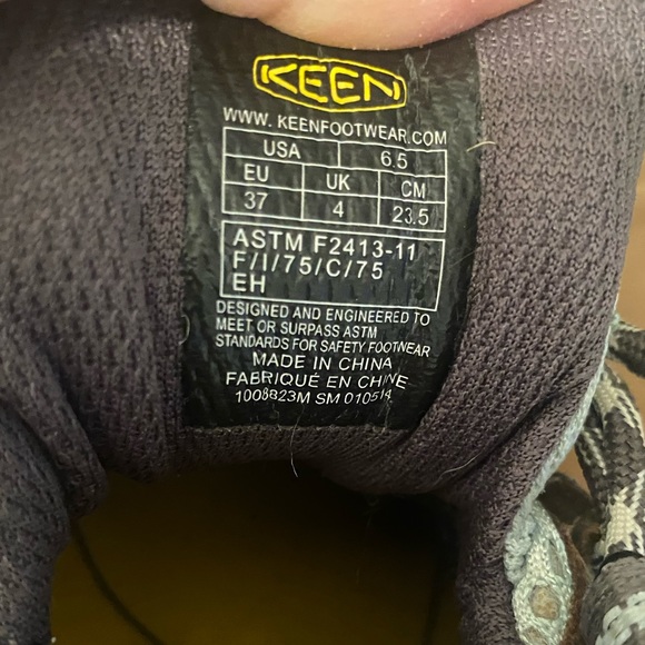 Keen Utility Safety Toe. Work Shoe NEW Womens US 6.5.  ASTM  F2413-11 - Picture 9 of 9